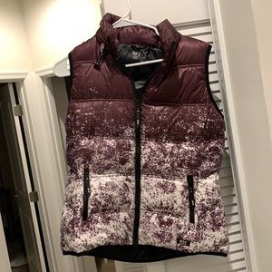Purple and white Marc New York Vest